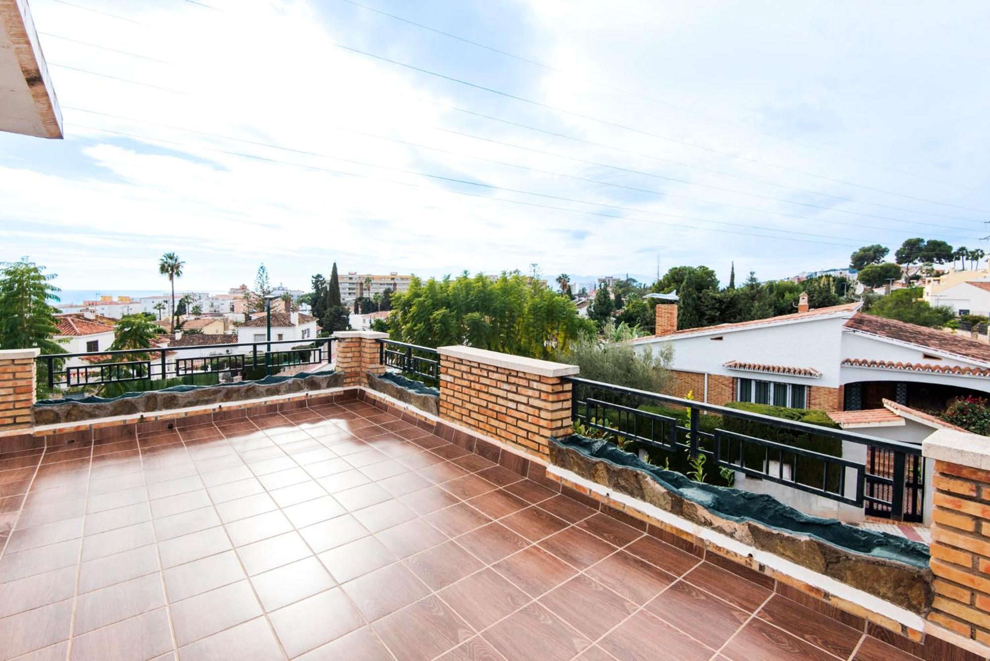 Queen Of The Ocean Villa: Stately Style House With Pool Malaga Luaran gambar